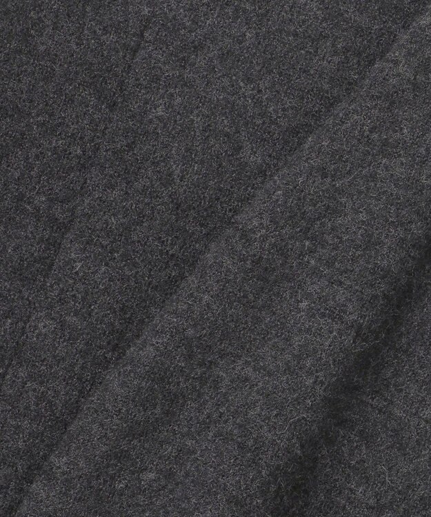 ICB L ミルドウール ロングカーディガン チャコール系