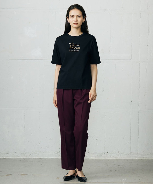 自由区 グラフィックロゴ Tシャツ ブラック