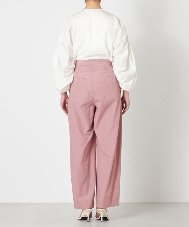 NAVE 【Nave・洗える】ドライタッサー パンツ ピンク系