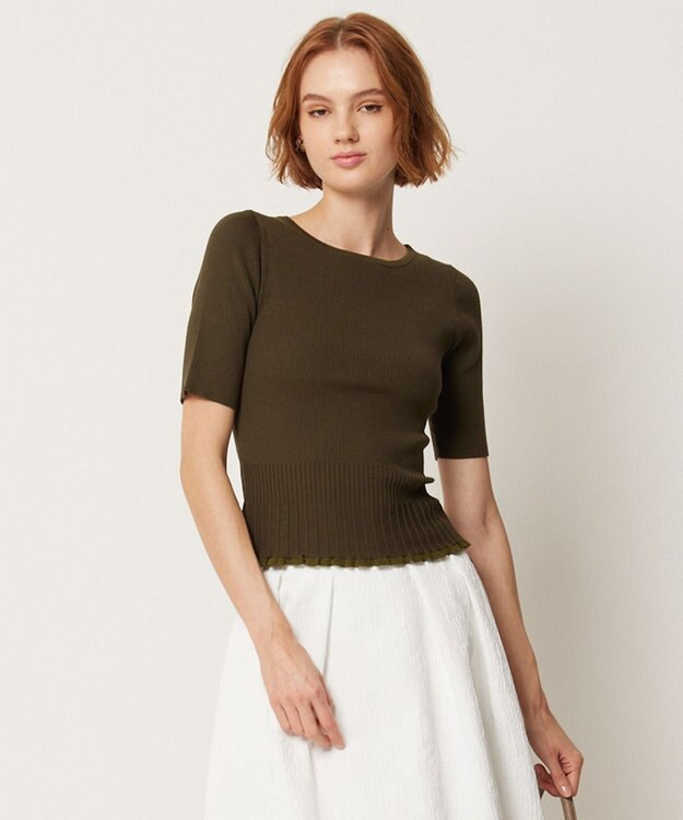 TOCCA 【洗える】RESONATE プルオーバー カーキ系