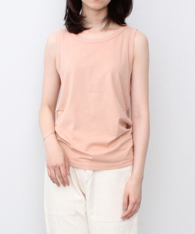 WHITE MAILS SPANDEX PAPER JERSEY タンクトップ オレンジ