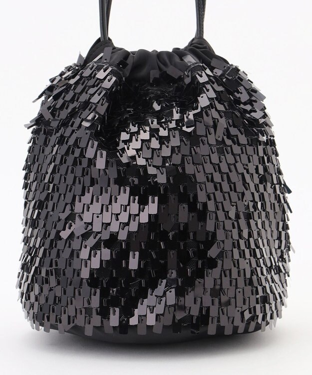 ICB スパンコールバッグ ブラック