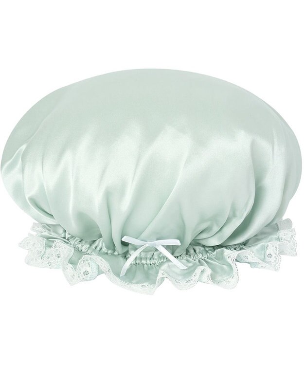ワコール／睡眠科学 【ナイトキャップ】　シルク（本体）　絹100%（本体）　吸放湿性　睡眠科学／ワコール　YEY145 グリーン