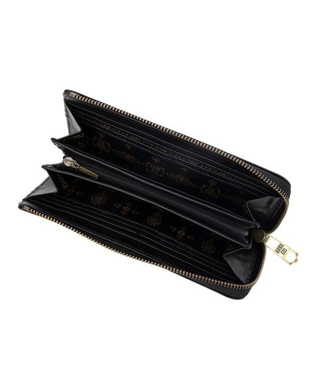 ANNA SUI ブルボン Lファスナー長財布 クロ