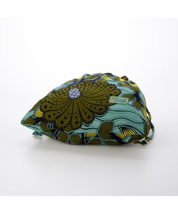 UNBILLION ペルケ perche / マリ・Harmony for peaceバゲットトート ブルー