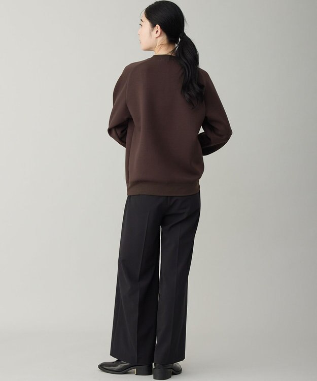 UNFILO MENS 【男女兼用】BEAUTY FORM JERSEY クルー ブラウン