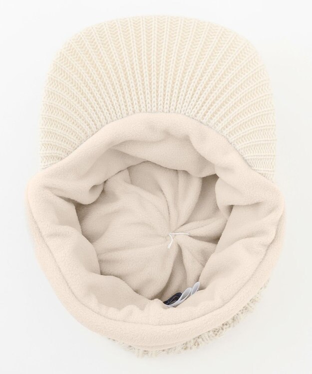 23区GOLF 【WOMEN】つば付きニットキャップ アイボリー系