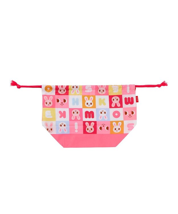 MIKI HOUSE HOT BISCUITS 【ミキハウス】 ランチバッグ ピンク