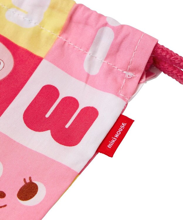 MIKI HOUSE HOT BISCUITS 【ミキハウス】 ランチバッグ ピンク