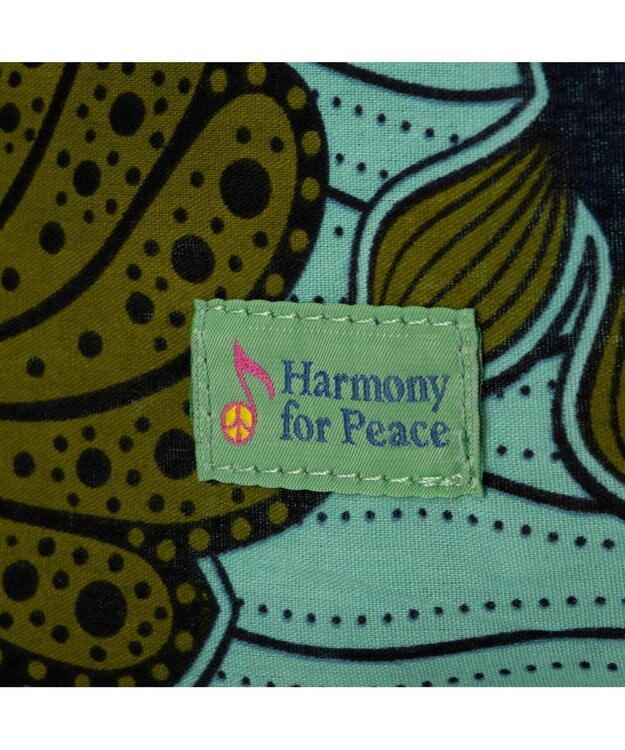 UNBILLION ペルケ perche / マリ・Harmony for peaceバゲットトート ブルー