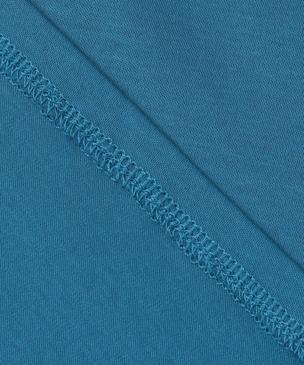 ANY 【WEB限定・接触冷感】シルケットスムース ギャザーパフスリーブトップス ブルー