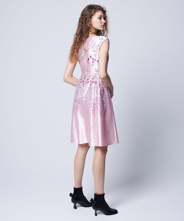 TOCCA 【洗える】AUTUMN GARDEN ドレス ピンク系7