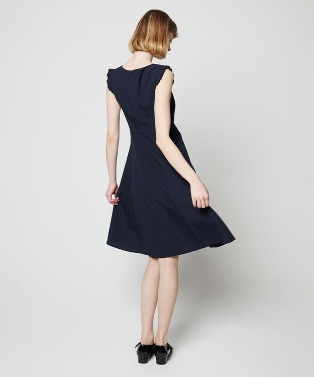 TOCCA 【消臭・吸水速乾・洗える！】AFTER RAIN ドレス ネイビー系