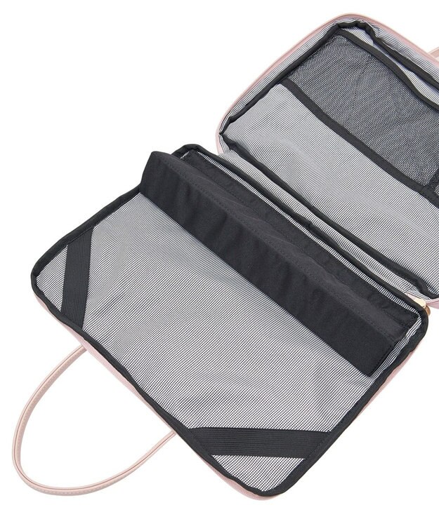 Maison de FLEUR レザーハンドルPCケース Pink