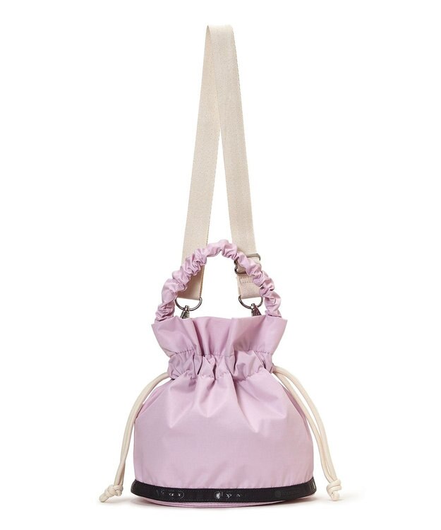 LeSportsac GH DRAWSTRING XBODY/ライラック/サンドバーコード ライラック/サンドバーコード