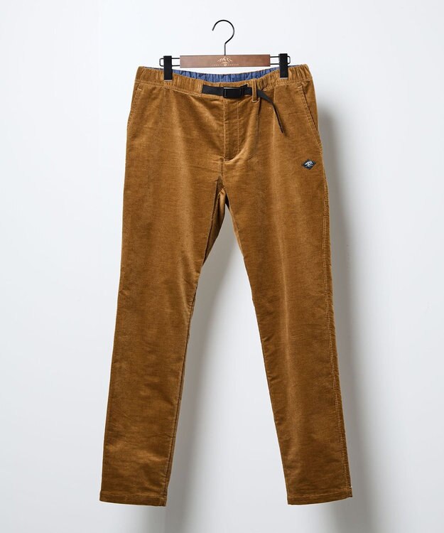 JOSEPH ABBOUD MOUNTAIN 【ストレッチ/ソフトタッチ/男女兼用】 ソフトコーデュロイ クライミング パンツ キャメル系
