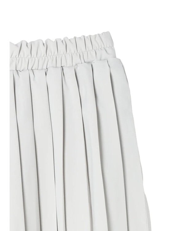 earth music&ecology ミックスプリーツティアードスカート Gray