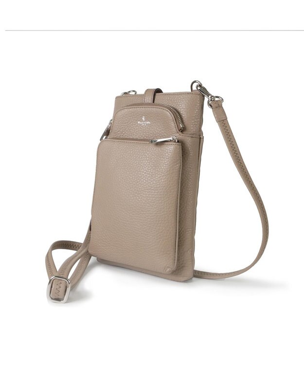 PELLE BORSA スリムポシェット Comfy 6701 トープ