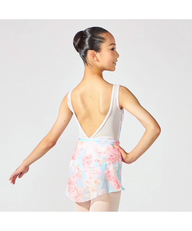 Chacott 【MAY NAGAHISA】ジュニア スカート チェリーピンクプリント