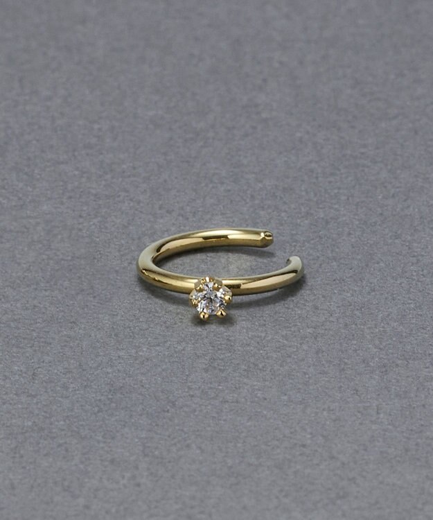 Phoebe 【金属アレルギー対応】ブリンクビジューイヤーカフ　ゴールド/ニッケルフリー ゴールド