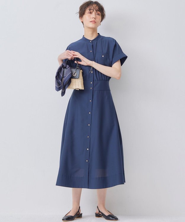 組曲 シアーボイル ワンピース ネイビー系