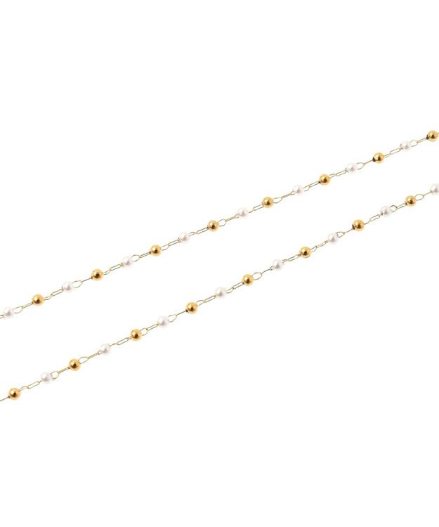 Green Parks ・ＨＡＬＦ　ＴＩＭＥ　サージカルレイヤードネックレス Gold