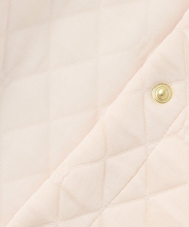 組曲 KIDS 【80-100cm】フラワーキルトジャガード アウター エクリュ系