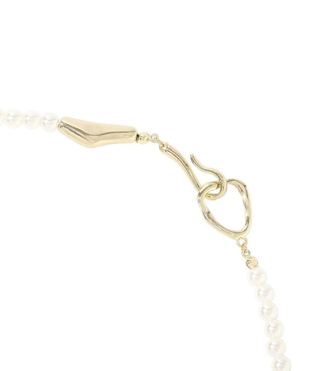 YECCA VECCA パールフックネックレス Gold