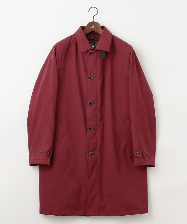 JOSEPH ABBOUD 【キングサイズ・撥水/JAPANファブリック】 パウダーツイル コート ワイン系