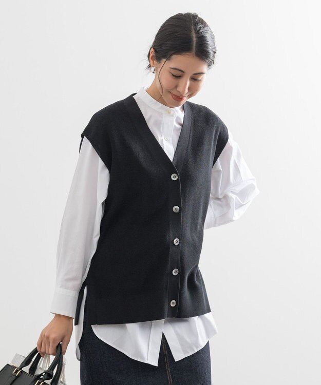 ONWARD Reuse Park 【23区】ニット春夏 ブラック