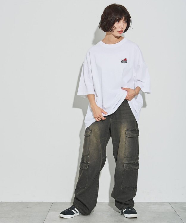 WEGO 【ユニセックス着用ITEM/綿100％/MLサイズ展開】CONVERSEワンポイントT 柄1