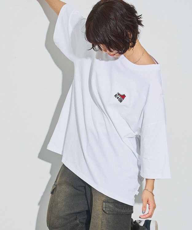 WEGO 【ユニセックス着用ITEM/綿100％/MLサイズ展開】CONVERSEワンポイントT 柄1