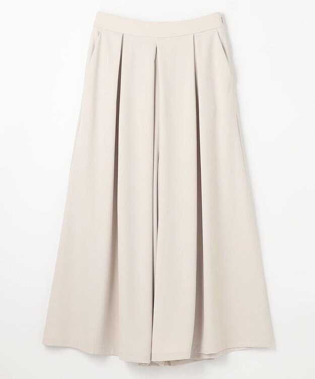 ANY 【吸水速乾/イージーケア/UVカット/接触冷感】さらさらDRYスカーチョ ベージュ