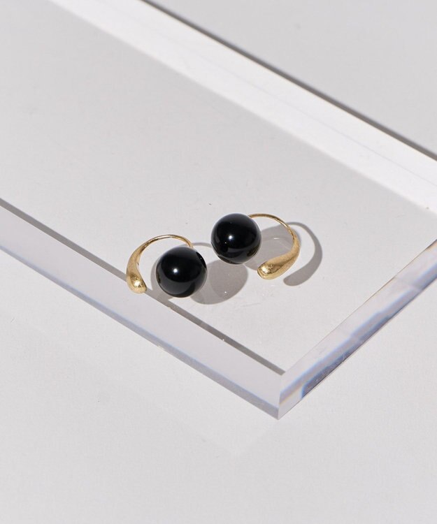 AMERICAN HOLIC カラーボールフックピアス Gold