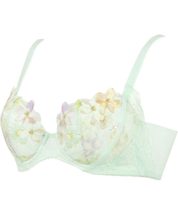 WACOAL 【重力に負けないバストケアBra】 ブラジャー バストを重力から守る まる胸キープ 脇高設計 サイドから背中のラインすっきり レディース BRB414 /ワコール メロン