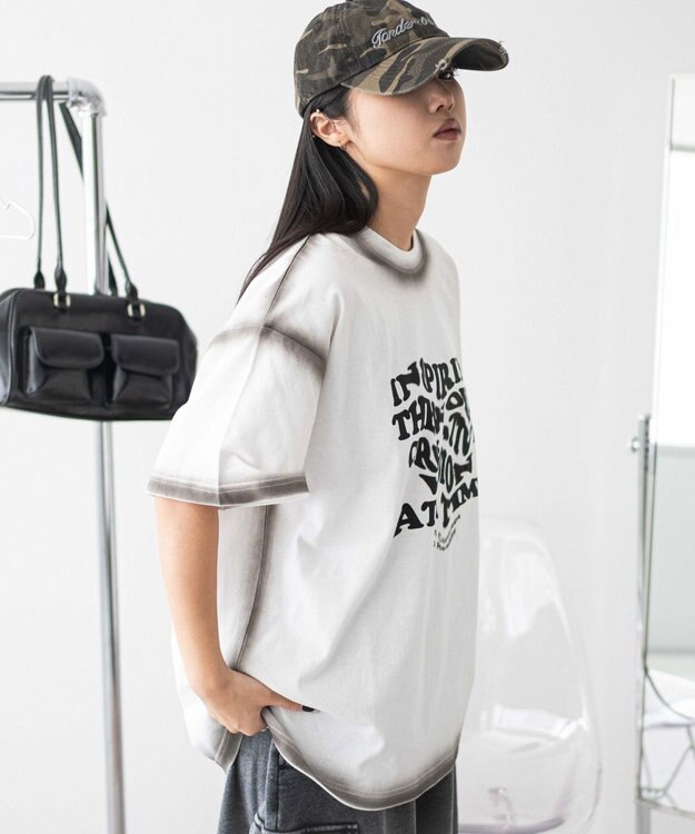 WEGO スプレーグラフィックBIGT ホワイト