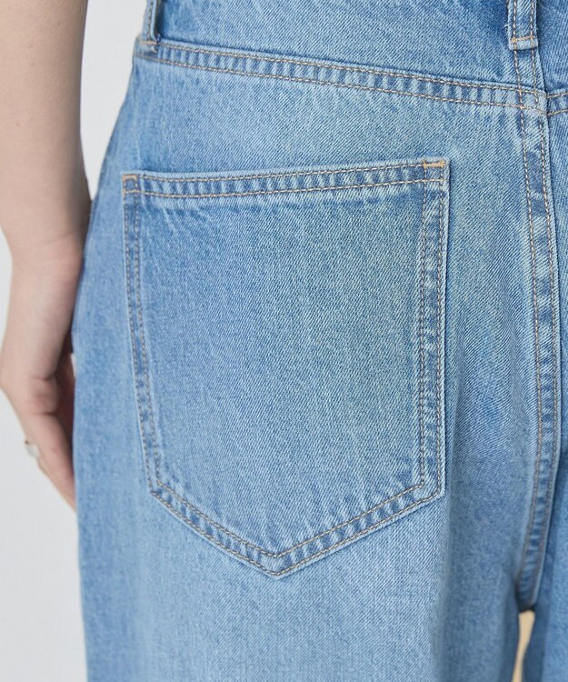 AMERICAN HOLIC ミドルオンスロールアップデニムパンツ Light Indigo