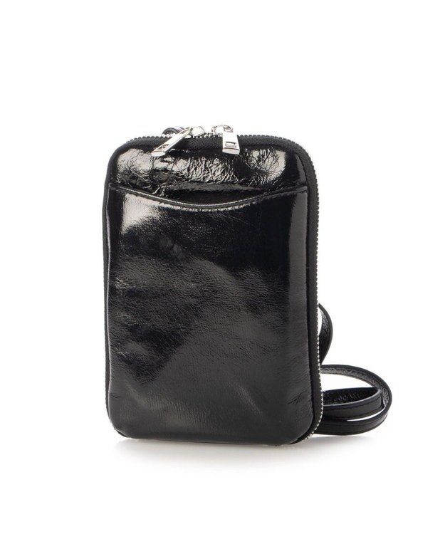 UNBILLION cachecache メタリックマルチミニショルダー ブラック