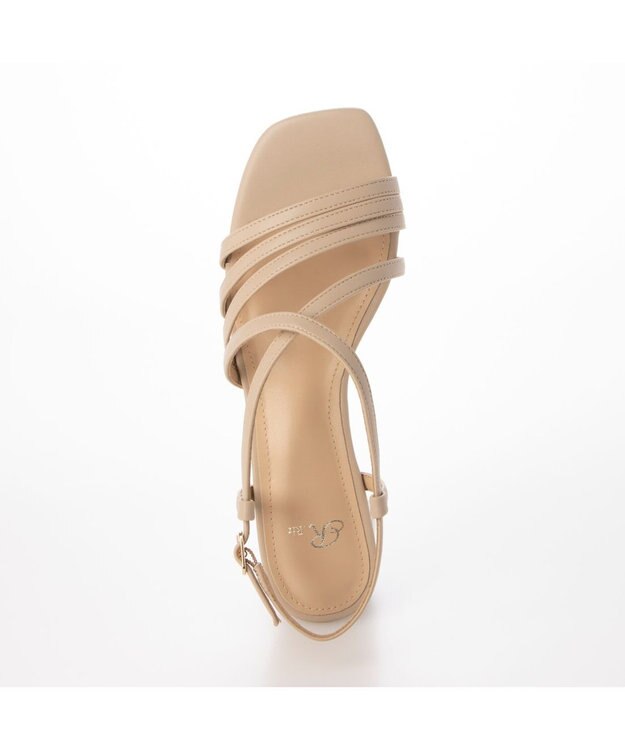 Riz raffinee <Riz raffinee>アンクルストラップサンダル ベージュ