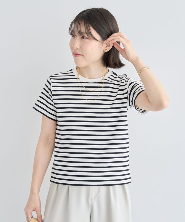 Green Parks フライスコンパクトＴシャツ Border