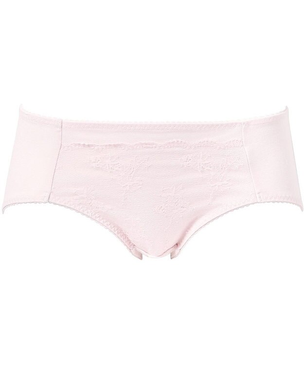 Wing ジュニアショーツ おしりにくいこみにくい ズレ上がりにくい(裾) RB2555とペア 【non!PKパンツ】 はきこみ丈あさめ RJ3555 ウイング／ワコール ロマンピンク