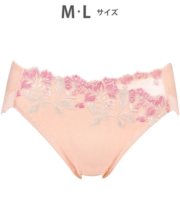 Wing Wing Lesiage 【5000シリーズ】 ペアショーツ はきこみ丈ふつう PF5000 ウイング／ワコール オレンジ