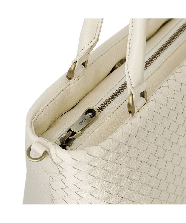 IBIZA マノ　2WAYバッグ アイボリー