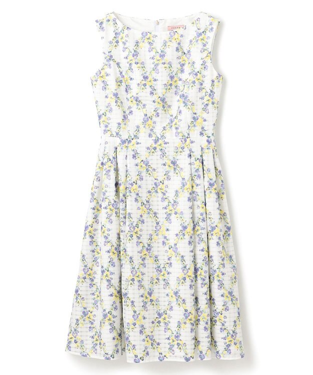 TOCCA 【洗える】FLOWER IN SUGAR ドレス イエロー系