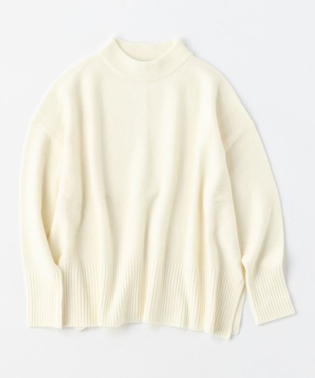 UNFILO L 【新色追加】ふわふわ クルーネックニット オフ