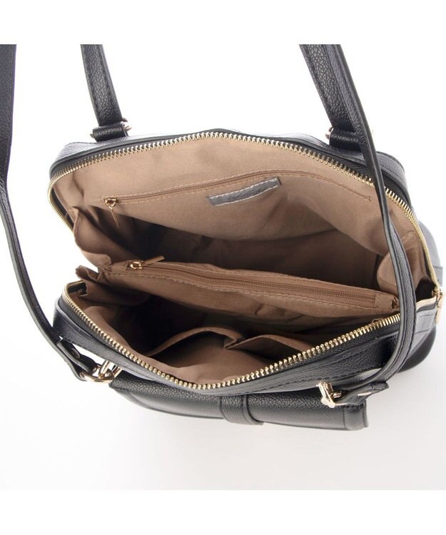 UNBILLION カシュカシュ cachecache / ヒネリディテール2wayリュック ブラック