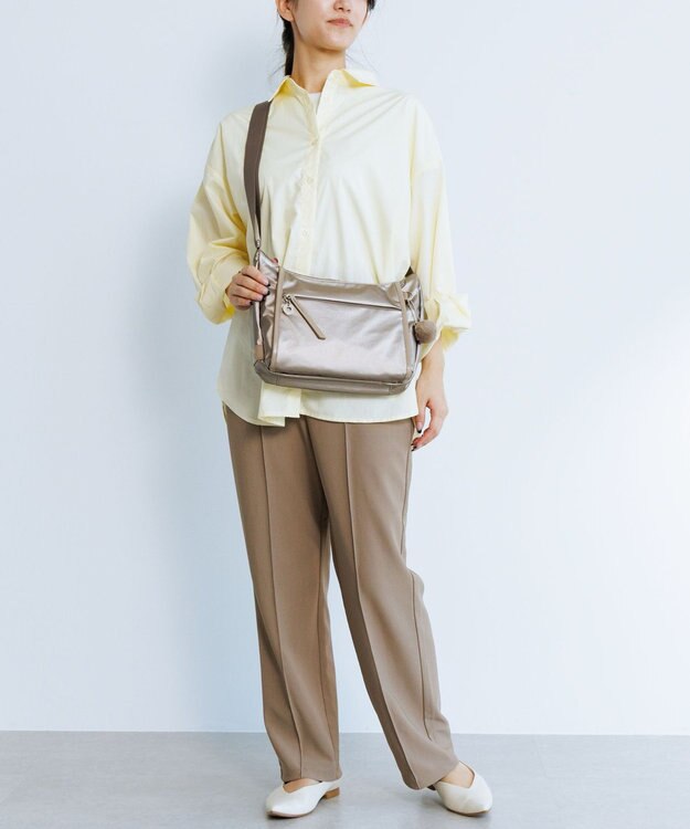 ACE BAGS & LUGGAGE Kanana project PJ-18 ショルダーバッグ  横型 軽量 20121 カナナ プロジェクト ベージュ