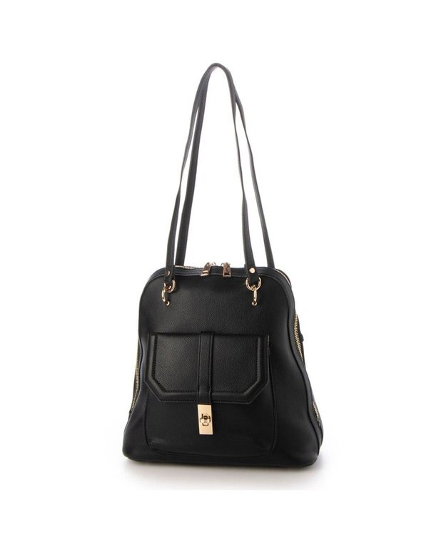 UNBILLION カシュカシュ cachecache / ヒネリディテール2wayリュック ブラック