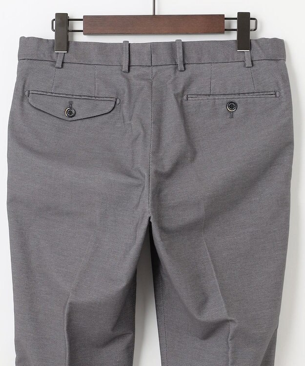 JOSEPH ABBOUD 【ウエストも伸びる!/洗える/速乾/ストレッチ】ハイパワーシャンブレードビー パンツ ライトグレー系