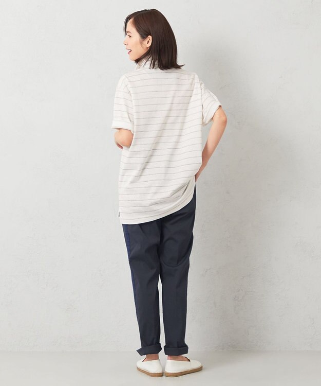 JOSEPH ABBOUD MOUNTAIN 【SPACE／UNISEX】ECO撥水 オーガニックハイパワーストレッチパンツ ネイビー系